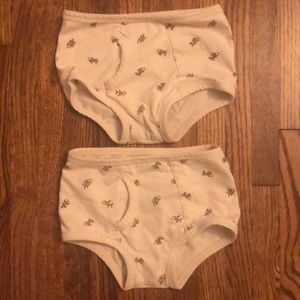 ARQ Undies Children Briefs in Calico size 4-5